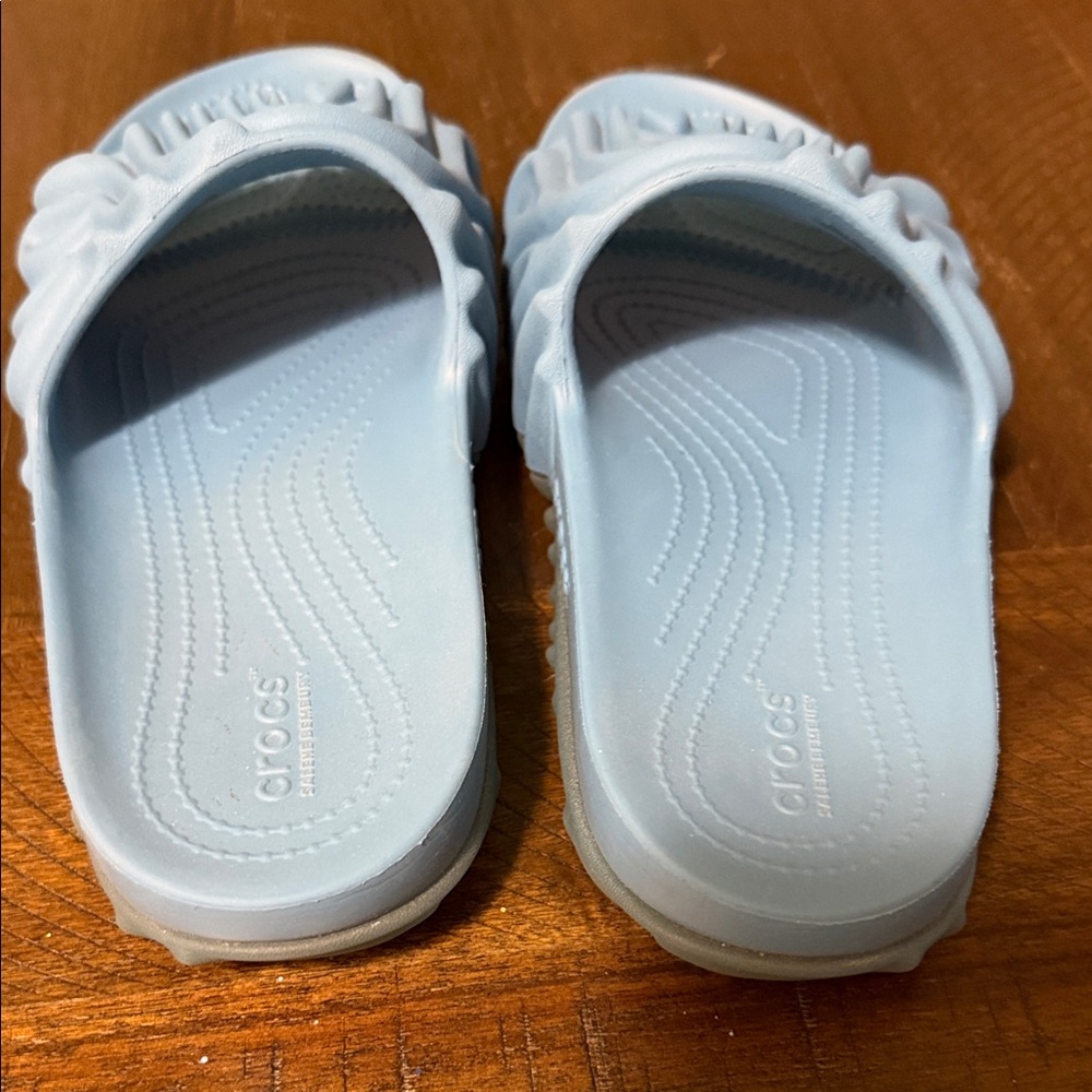 CROCS pollex slide Tashmoo SALEHE BEMBURY marked m6 w8 but fit like a w 7.5 - Picture 5 of 5